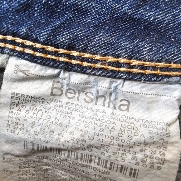 Bershka Denim Supper Skinny Low Rise Size 10 - Picture 11 of 13